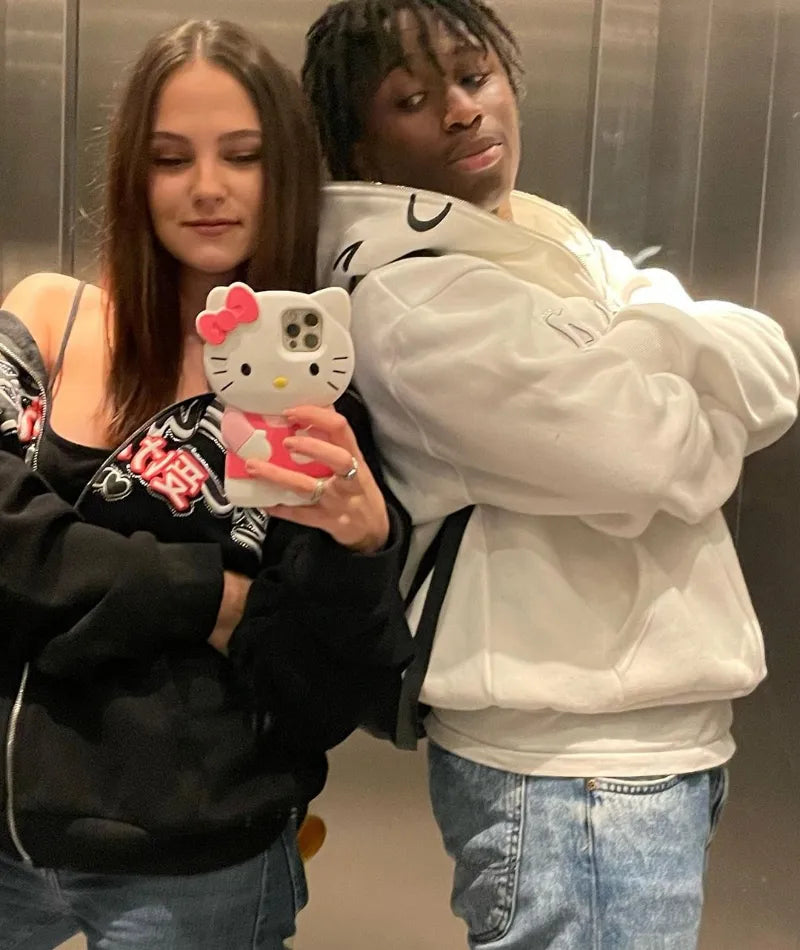 Hello Kitty Zip Up Hoodie