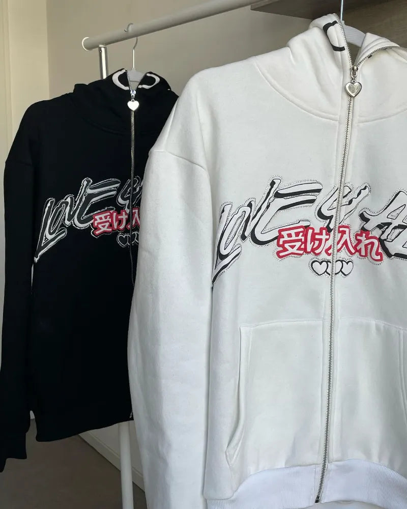 Hello Kitty Zip Up Hoodie
