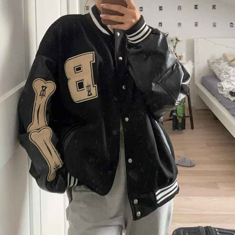 Varsity Baseball Bomber Unisex Jacket