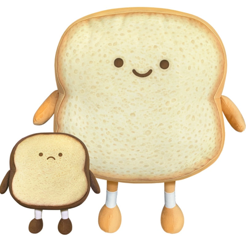 Kawaii Bread Toast Backpack Plush