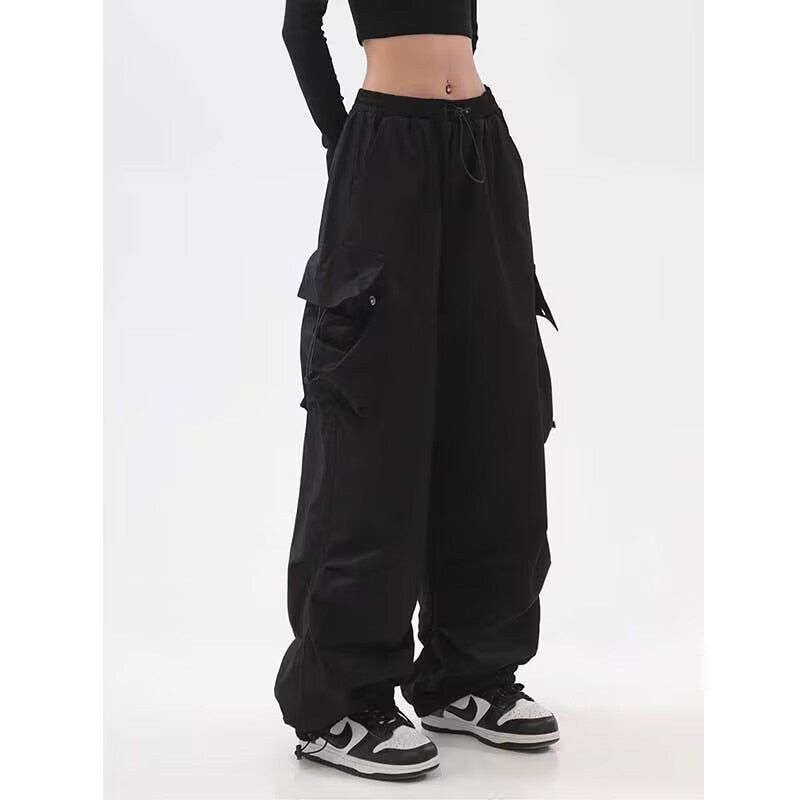 Women Cargo Pants Oversized Baggy Trousers Streetwear