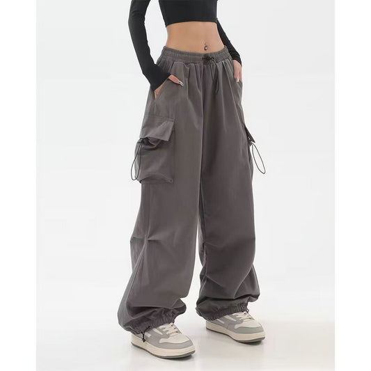 Women Cargo Pants Oversized Baggy Trousers Streetwear