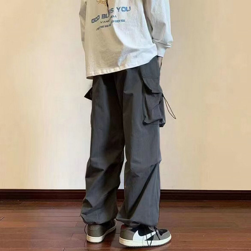 Cargo Pants Black Harajuku Streetwear