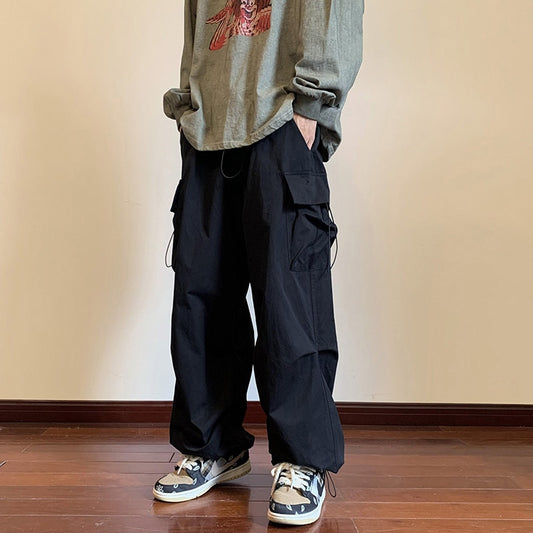 Cargo Pants Black Harajuku Streetwear