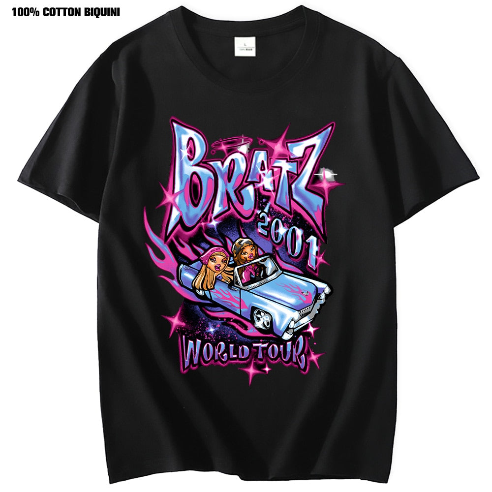 Bratz Oversized Graphic Tee Streetwear Y2K