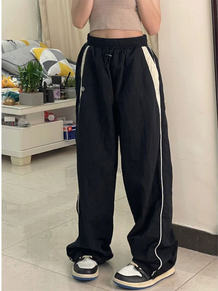 Y2K Women Streetwear Baggy Cargo/Sweatpants Pants